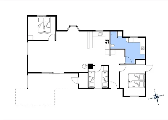 Prázdninový dům Bv312-blavand-hestehaven-13 Blåvand